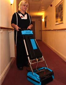 Care Home Floor Cleaning - Rotowash