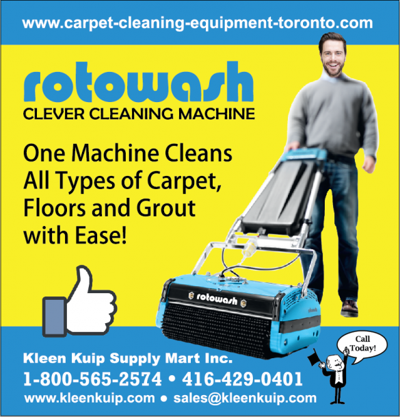 carpet floor cleaning machine rotowash