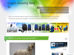 Carpet Cleaning Equipment Blog