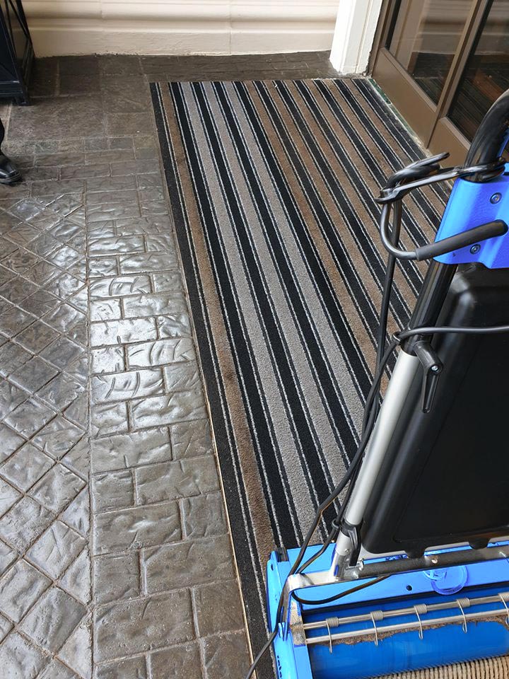 carpet cleaning entrance mats