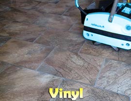 Cleaning Vinyl Floors - Rotowash