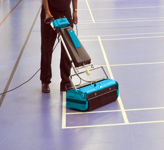 Exercise Commercial Gym Flooring Cleaning Machine - Rotowash