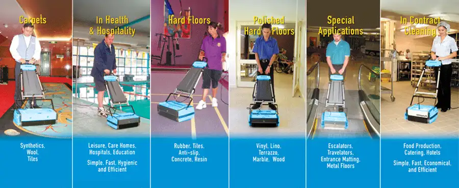 commercial floor scrubber machine