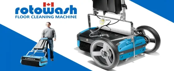 rotowash floor cleaning machine toronto